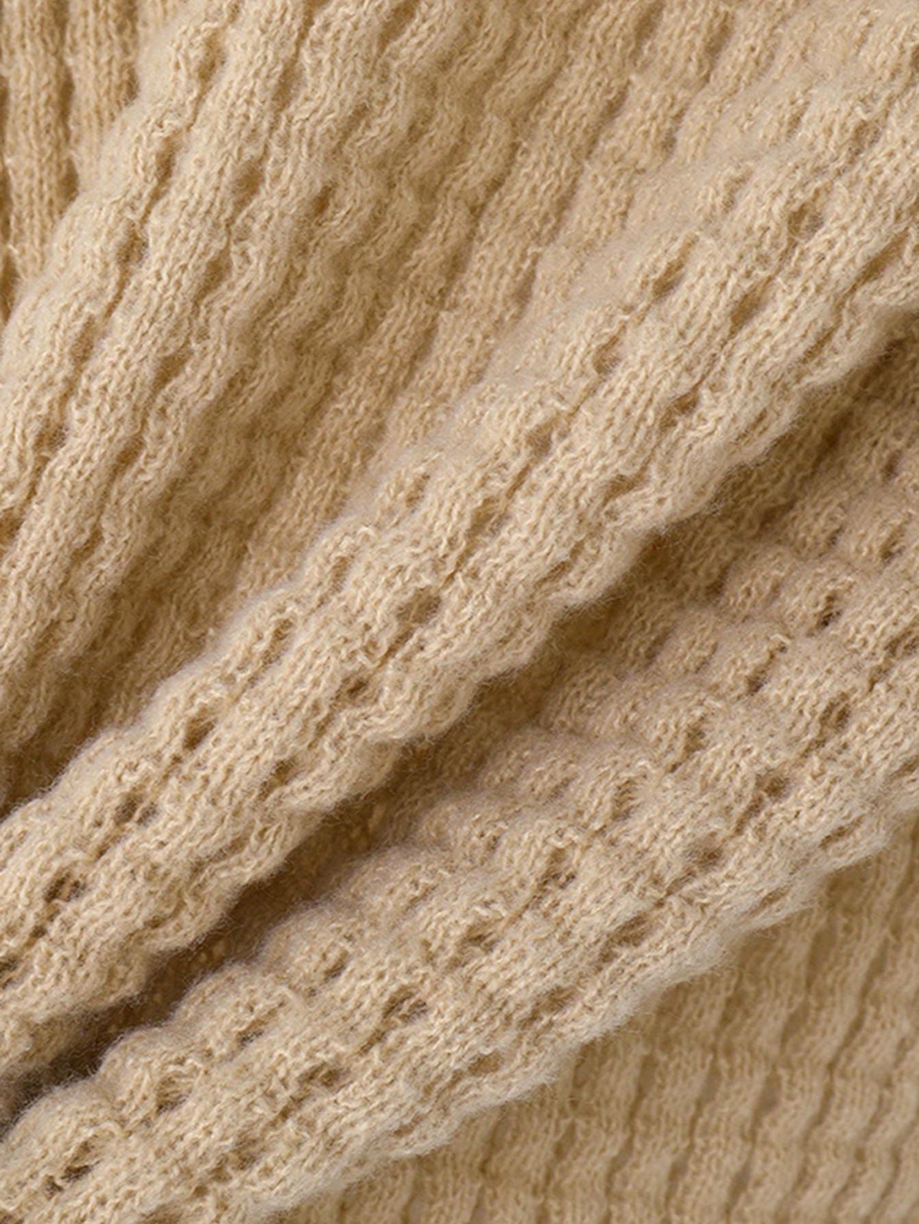 Men's V-Neck Casual Knit Cardigan